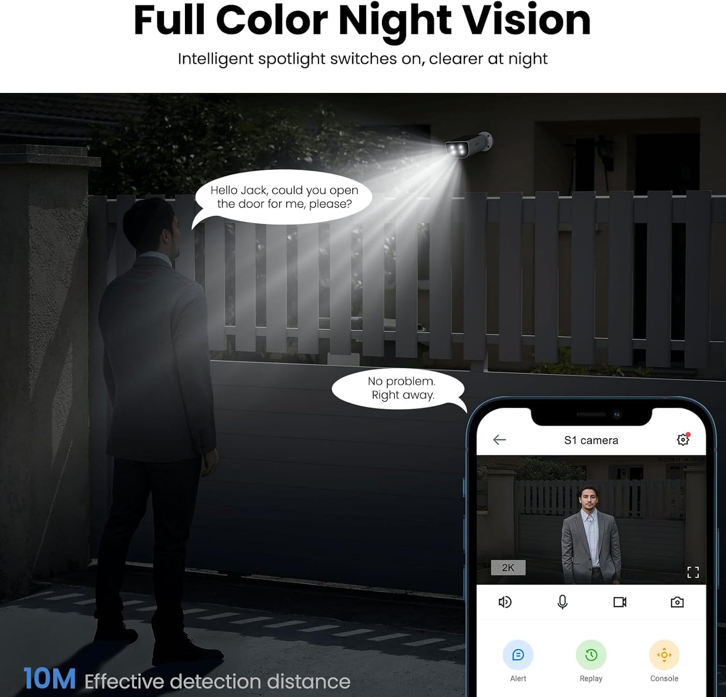 HomeShieldCo™ 2K Solar Powered Security Camera
